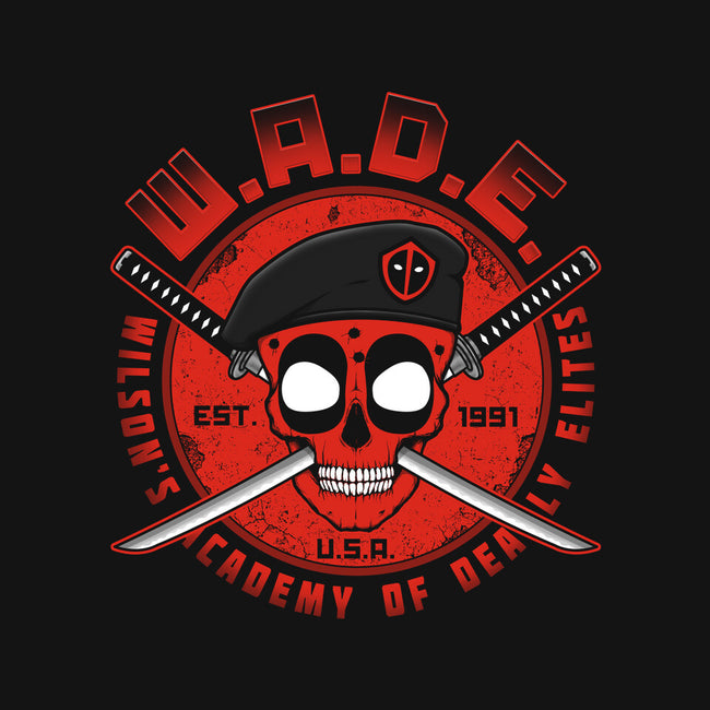 Wade Academy-Womens-V-Neck-Tee-pigboom