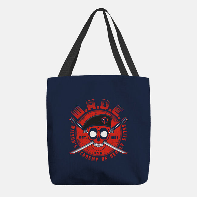 Wade Academy-None-Basic Tote-Bag-pigboom