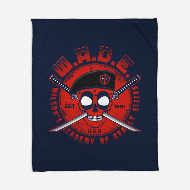 Wade Academy-None-Fleece-Blanket-pigboom