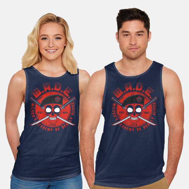 Wade Academy-Unisex-Basic-Tank-pigboom