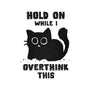 Hold On While I Overthink This-Womens-Off Shoulder-Sweatshirt-kg07