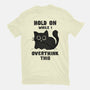 Hold On While I Overthink This-Mens-Premium-Tee-kg07