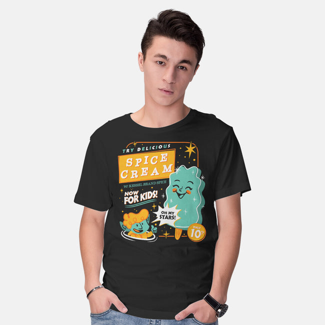 Try Delicious Spice Cream-Mens-Basic-Tee-Aarons Art Room