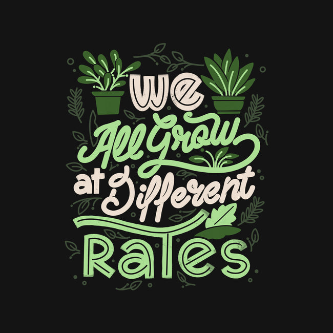 We All Grow At Different Rates-Unisex-Baseball-Tee-tobefonseca