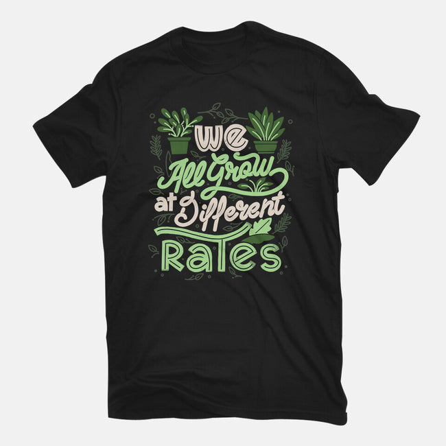 We All Grow At Different Rates-Youth-Basic-Tee-tobefonseca