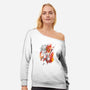 The Princess IRL-Womens-Off Shoulder-Sweatshirt-kharmazero