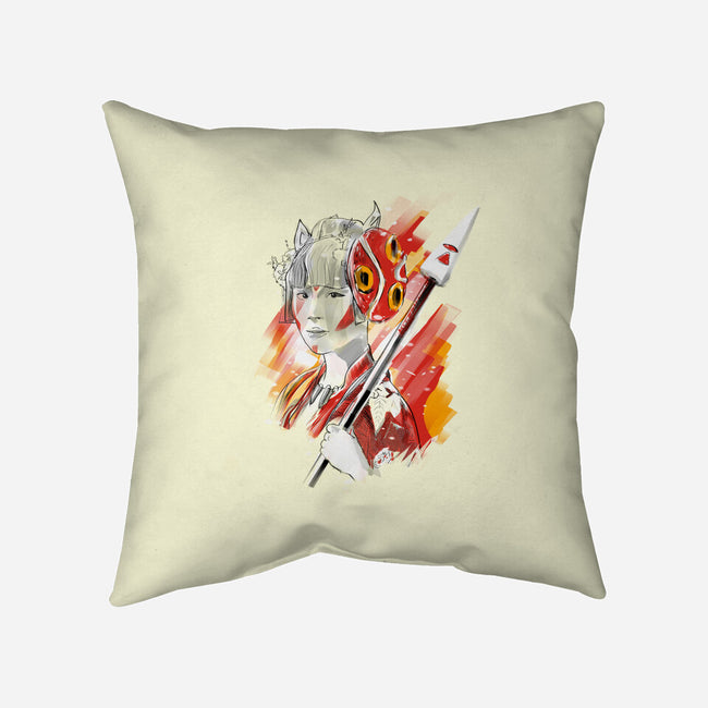 The Princess IRL-None-Removable Cover-Throw Pillow-kharmazero