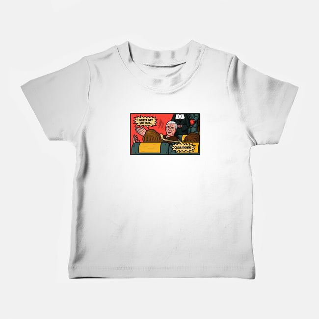 Airplane Slap-Baby-Basic-Tee-Raffiti