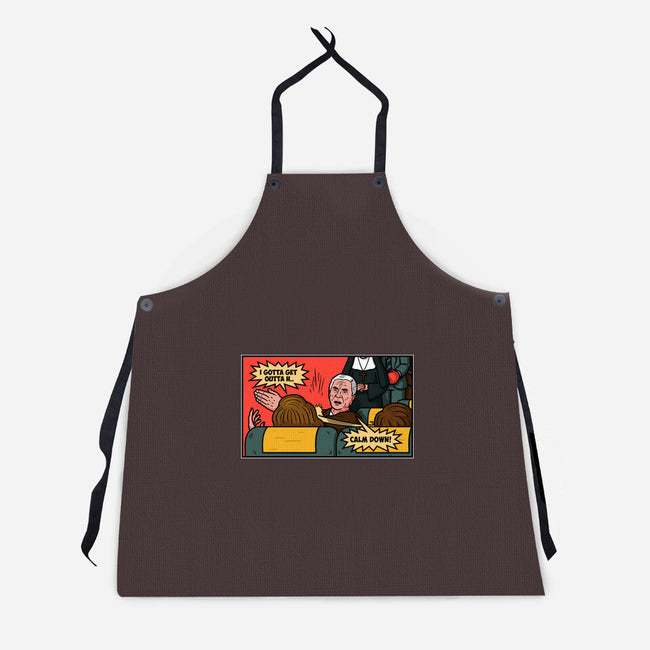 Airplane Slap-Unisex-Kitchen-Apron-Raffiti