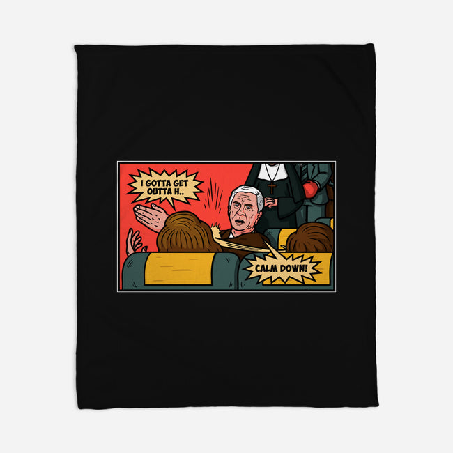 Airplane Slap-None-Fleece-Blanket-Raffiti