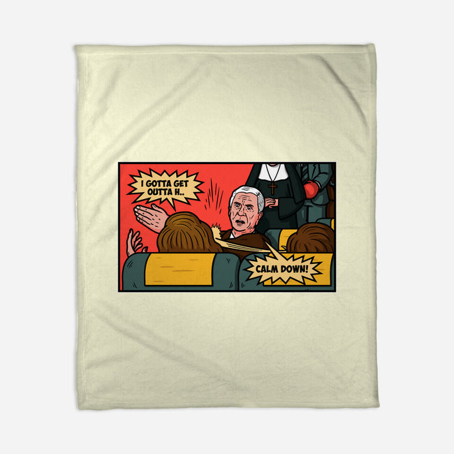 Airplane Slap-None-Fleece-Blanket-Raffiti