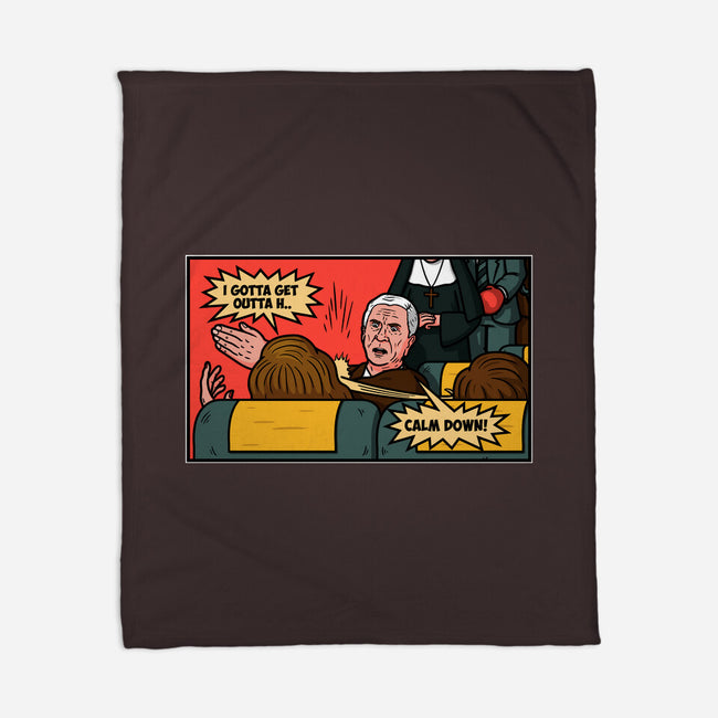 Airplane Slap-None-Fleece-Blanket-Raffiti