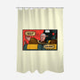 Airplane Slap-None-Polyester-Shower Curtain-Raffiti