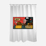 Airplane Slap-None-Polyester-Shower Curtain-Raffiti