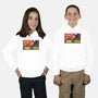 Airplane Slap-Youth-Pullover-Sweatshirt-Raffiti