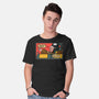 Airplane Slap-Mens-Basic-Tee-Raffiti