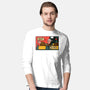 Airplane Slap-Mens-Long Sleeved-Tee-Raffiti