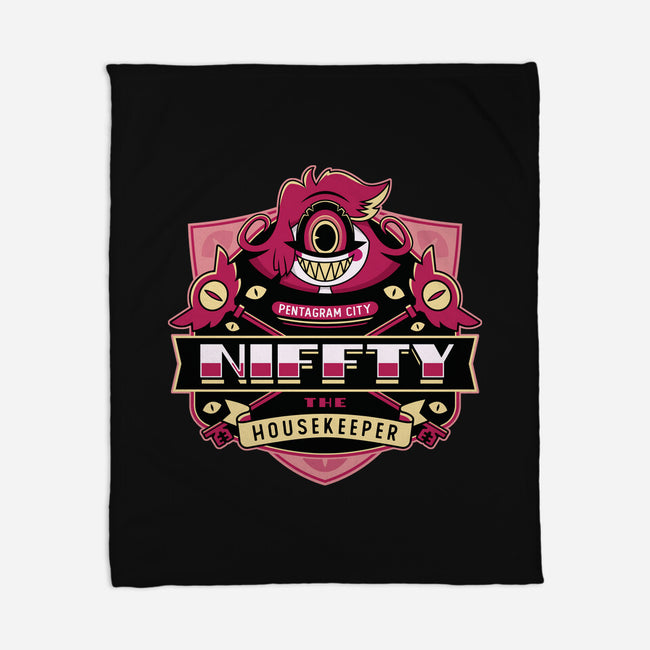 Niffty Housekeeper-None-Fleece-Blanket-LAGELANTEE