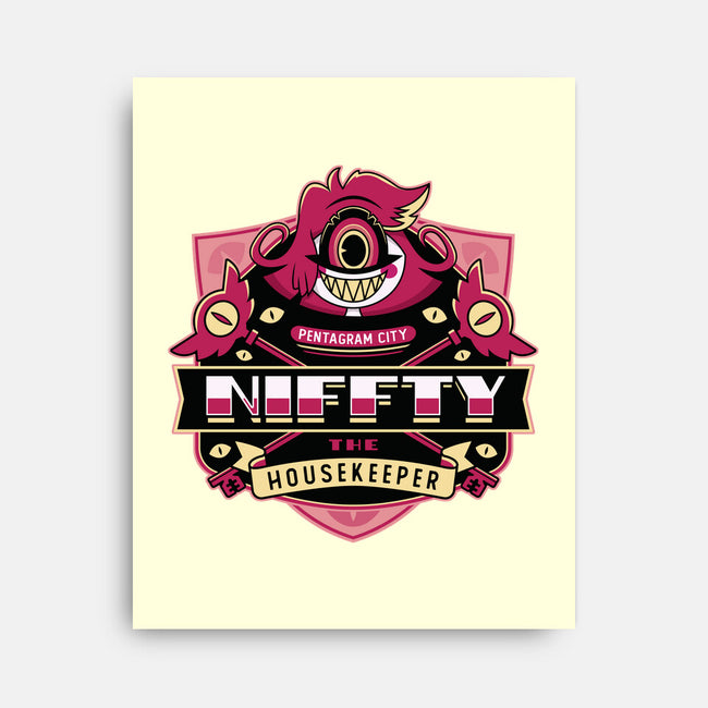 Niffty Housekeeper-None-Stretched-Canvas-LAGELANTEE