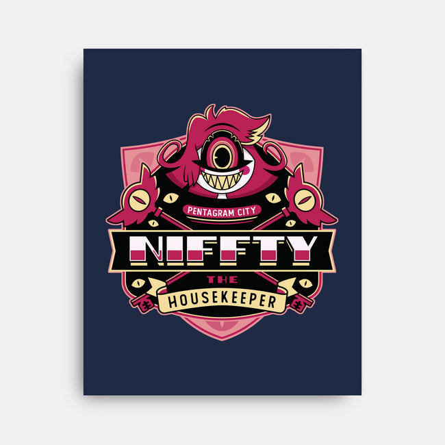 Niffty Housekeeper-None-Stretched-Canvas-LAGELANTEE