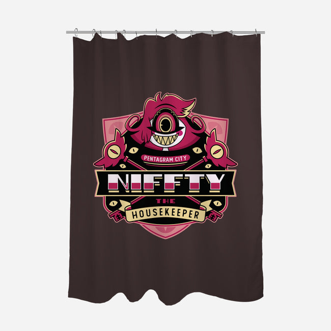 Niffty Housekeeper-None-Polyester-Shower Curtain-LAGELANTEE