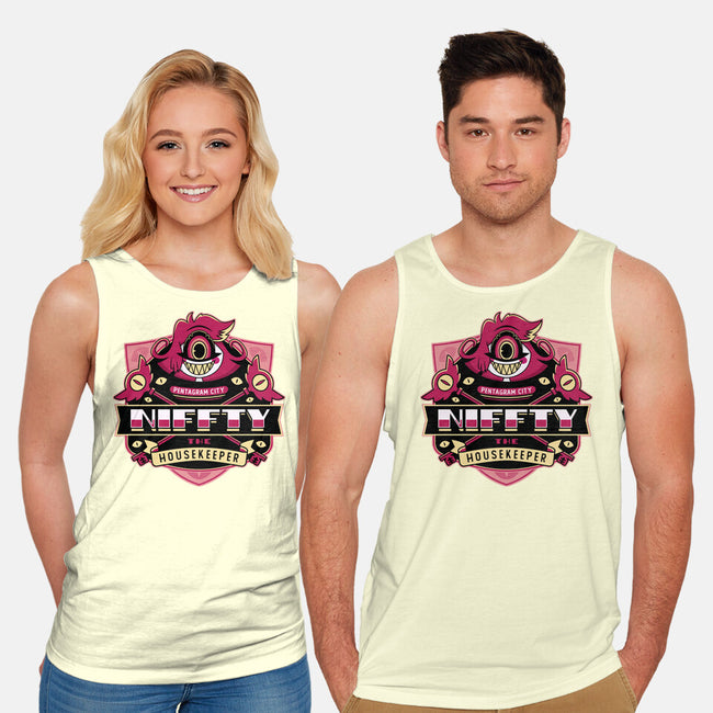 Niffty Housekeeper-Unisex-Basic-Tank-LAGELANTEE