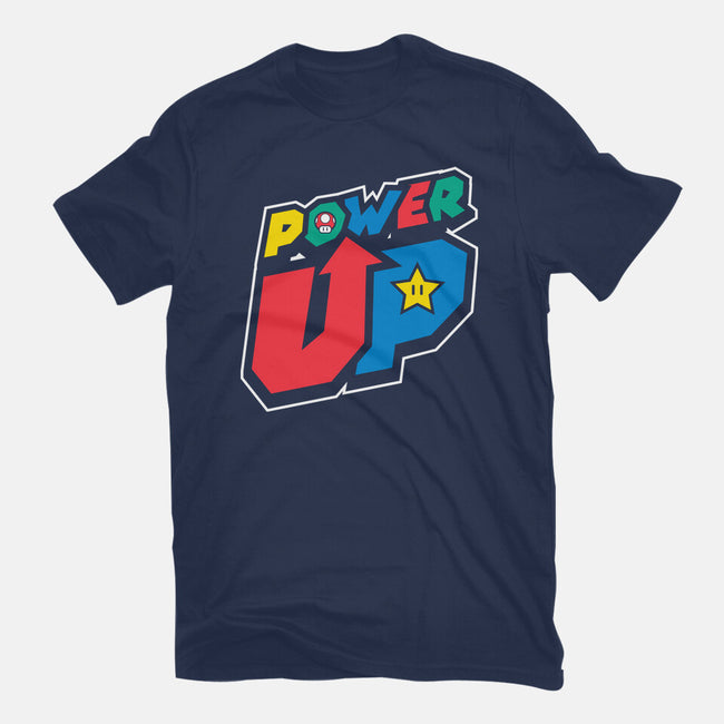 Power Up-Unisex-Basic-Tee-krisren28