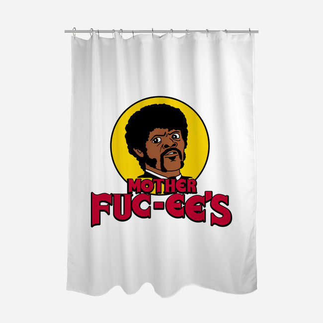 Mother Fuc-ee's-None-Polyester-Shower Curtain-Aarons Art Room