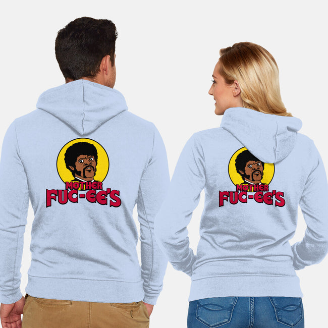 Mother Fuc-ee's-Unisex-Zip-Up-Sweatshirt-Aarons Art Room