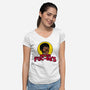 Mother Fuc-ee's-Womens-V-Neck-Tee-Aarons Art Room