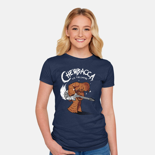 Epic Chewie-Womens-Fitted-Tee-Tronyx79