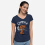 Epic Chewie-Womens-V-Neck-Tee-Tronyx79