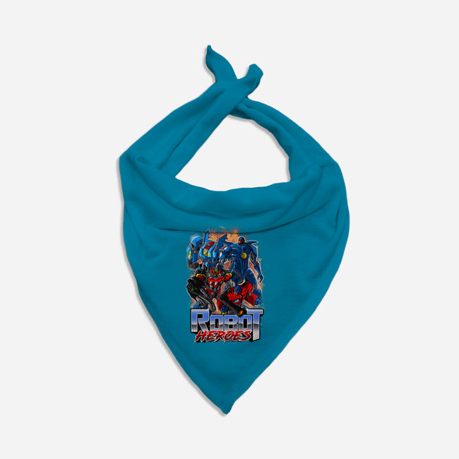 Robot Heroes-Cat-Bandana-Pet Collar-Diego Oliver