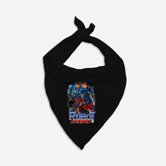 Robot Heroes-Dog-Bandana-Pet Collar-Diego Oliver