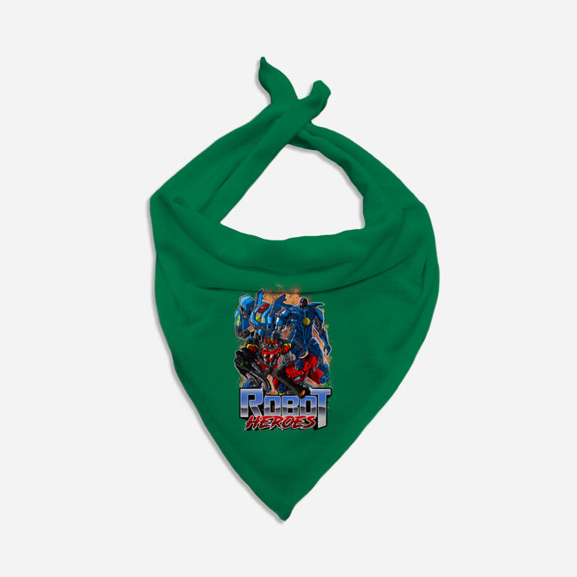 Robot Heroes-Dog-Bandana-Pet Collar-Diego Oliver