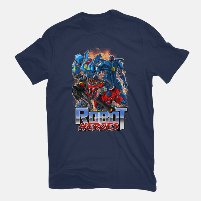 Robot Heroes-Youth-Basic-Tee-Diego Oliver