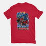 Robot Heroes-Womens-Basic-Tee-Diego Oliver