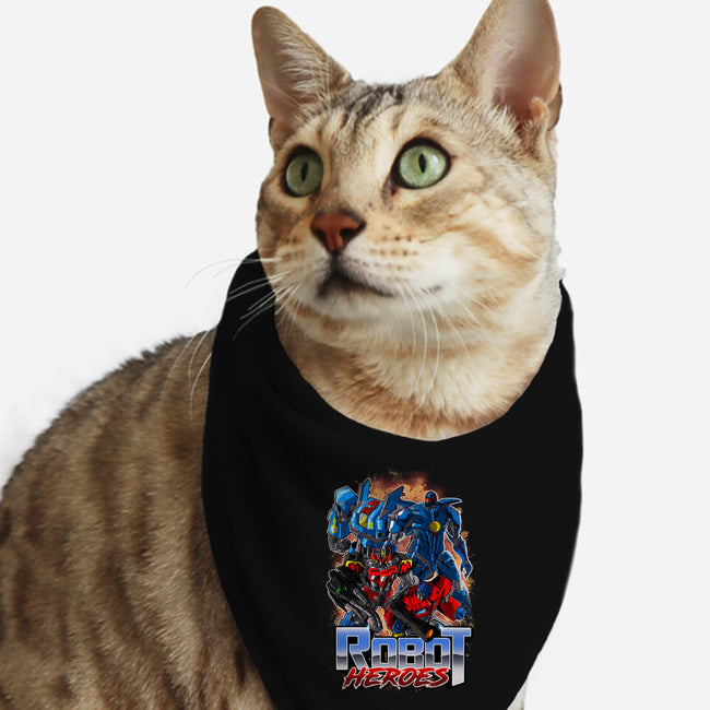 Robot Heroes-Cat-Bandana-Pet Collar-Diego Oliver