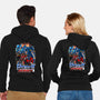 Robot Heroes-Unisex-Zip-Up-Sweatshirt-Diego Oliver