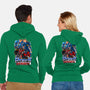 Robot Heroes-Unisex-Zip-Up-Sweatshirt-Diego Oliver