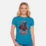 Robot Heroes-Womens-Fitted-Tee-Diego Oliver