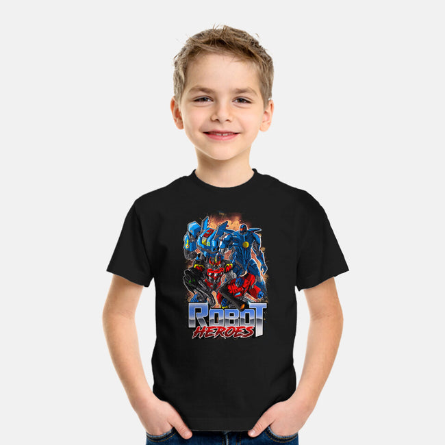 Robot Heroes-Youth-Basic-Tee-Diego Oliver