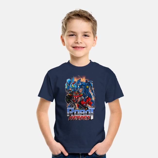 Robot Heroes-Youth-Basic-Tee-Diego Oliver