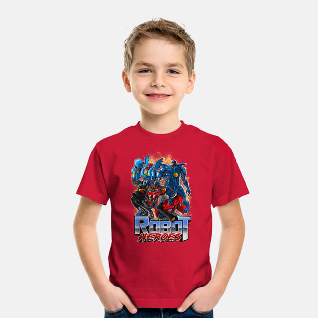 Robot Heroes-Youth-Basic-Tee-Diego Oliver