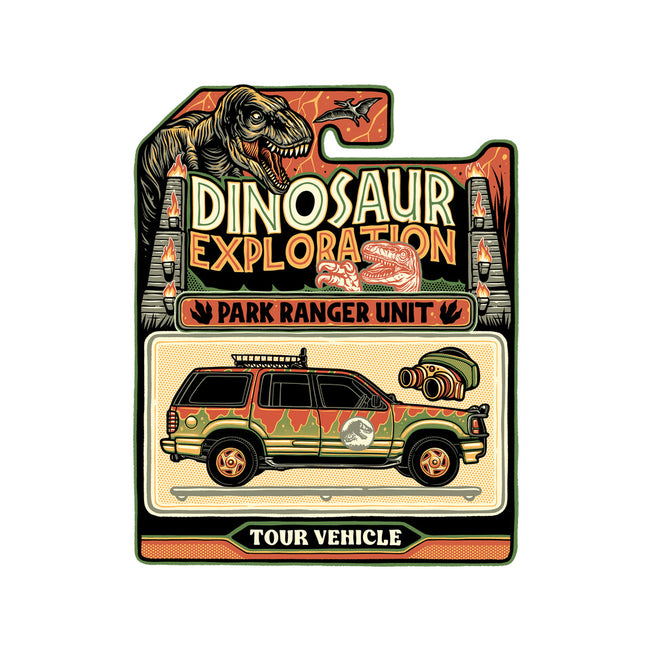 Dinosaur Exploration Vehicle-None-Matte-Poster-glitchygorilla