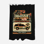 Dinosaur Exploration Vehicle-None-Polyester-Shower Curtain-glitchygorilla