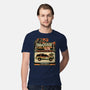 Dinosaur Exploration Vehicle-Mens-Premium-Tee-glitchygorilla