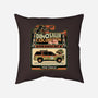 Dinosaur Exploration Vehicle-None-Removable Cover w Insert-Throw Pillow-glitchygorilla