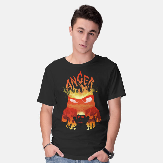 Anger Fire-Mens-Basic-Tee-dandingeroz