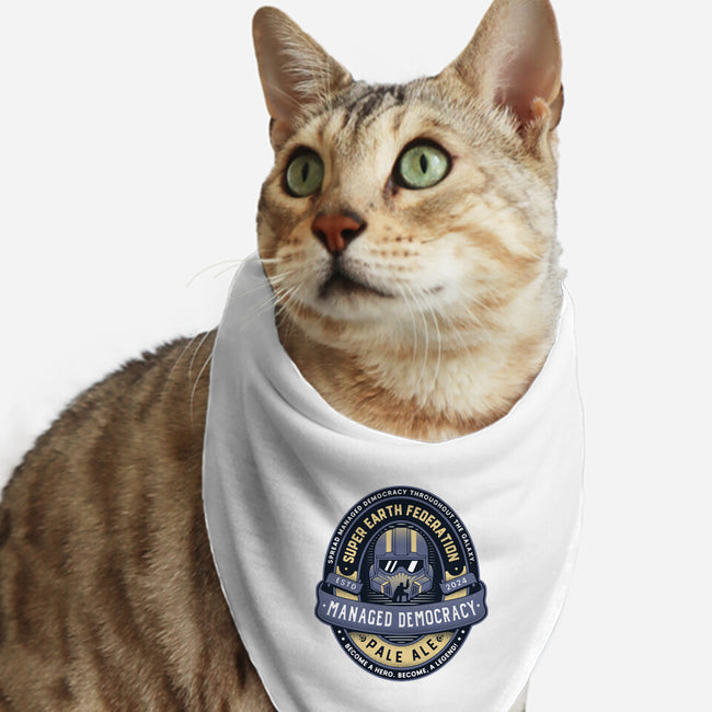 Democracy Exo Patriot Mech-Cat-Bandana-Pet Collar-LAGELANTEE